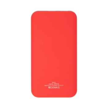 Robbie Powerbank zweifarbig mit 10000 mAh. LED-Ladeanzeige. DC5V/2,1A Output